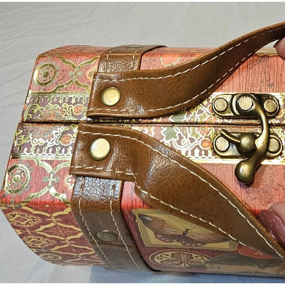 Punch Studio Decorative Case Hard Case Purse Keepsake Box Deco Art Oriental
